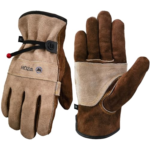 WZQH Arbeitshandschuhe Leder groß 9,99€