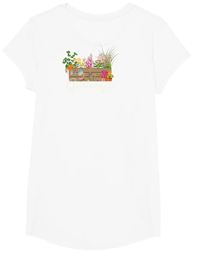 Witzige Hobbygärtner Bekleidung grün Geschenke Gärtnerin Gärtner, Gartenfee T-Shirt Damen Schwarz Halbarm Rundhals-T-Shirt S EU 38/39 Frühling, Sommer, Herbst