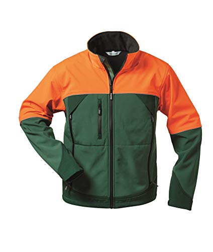 Feldtmann Softshelljacke 22756 XL grün/orange