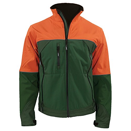 Feldtmann Softshelljacke 22756 XL grün/orange