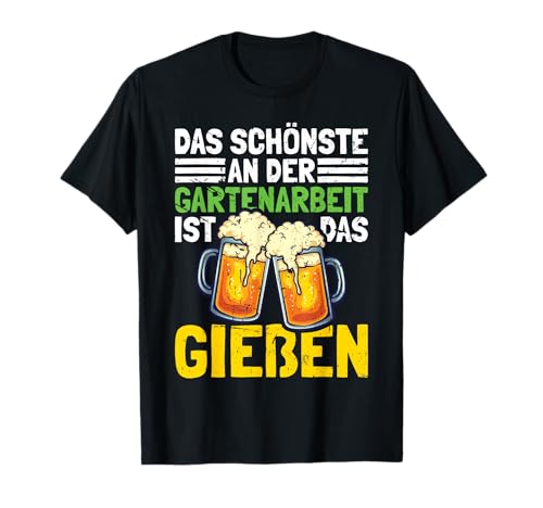 Shirt Männer Garten Und Bier | Gärtner Tshirt | Gärtner T-Shirt