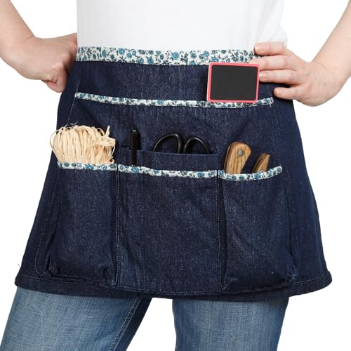 La cordeline Gärtnerschürze Jeansblau TJC1BJL
