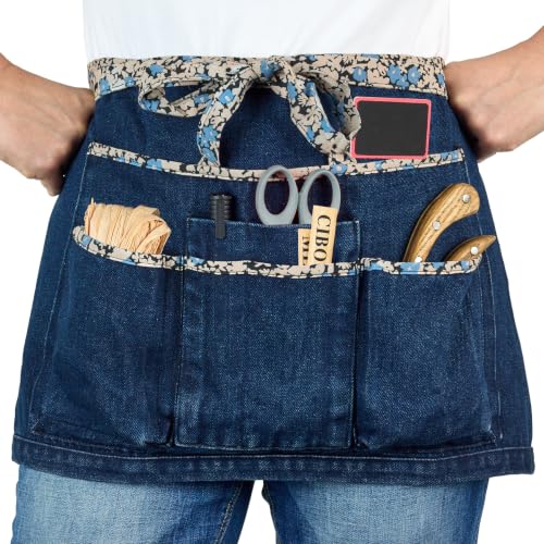 La cordeline Gärtnerschürze Jeansblau TJC1BJL