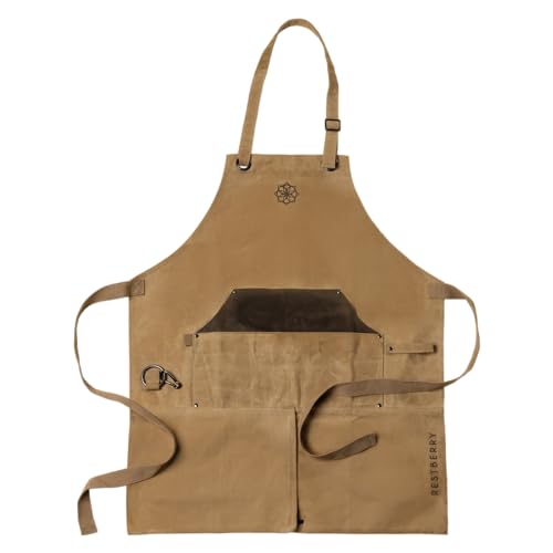 Sallys Gartenschürze wasserabweisend beige 29,99€