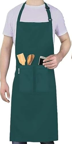 LEFUNDA Kochschürze Wasserdicht Verstellbare Schürze mit Taschen 4.83