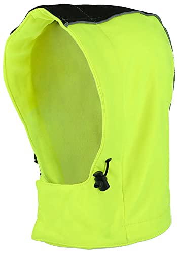 Nitras Motion Tex Viz Softshell-Kapuze Gelb