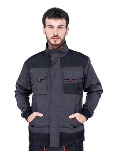 Mazalat Arbeitsjacke EE490050 Schwarz/Orange 4.7