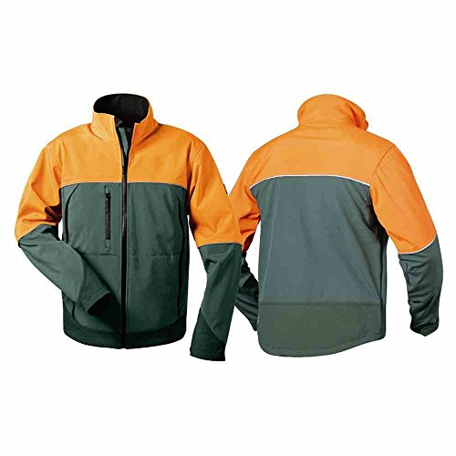 Feldtmann Softshelljacke 22756 XL grün/orange