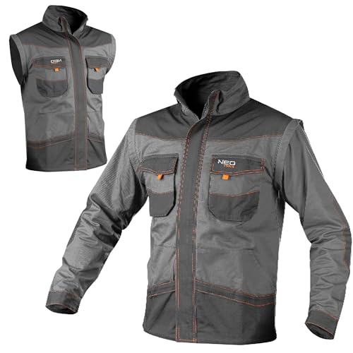 NEO TOOLS Arbeitssweatshirt 2 in 1 grau L 18,99 €