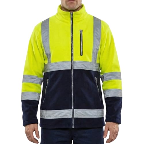 NEO TOOLS Warnschutzjacke Fleece Gelb Größe L