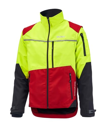 KOX Forstjacke Transform Rot/Gelb S 4.9