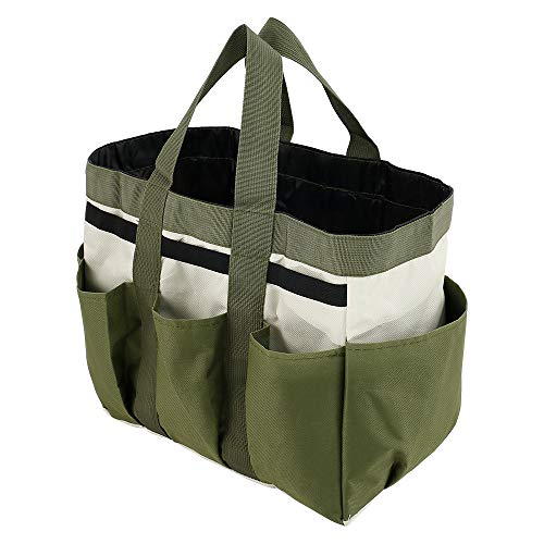 GUIJZSLTRG D05 Gartenwerkzeugtasche mit 8 Taschen, 21,60 €