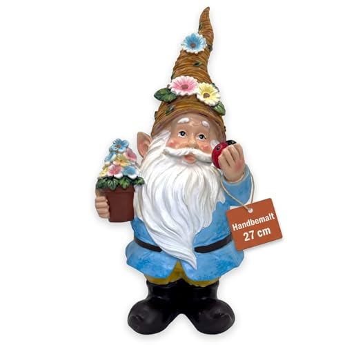 MIJOMA Gartenzwerg Blaue Jacke 27cm