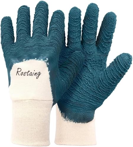 Rostaing Protect Latexhandschuhe für Gartenarbeit S